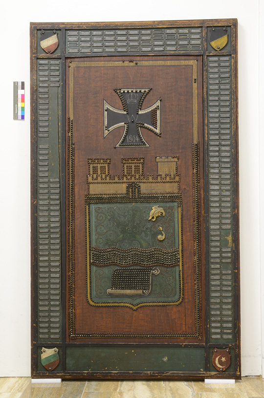 „Eiserne Tafel“ von 1915 nach der Restaurierung (2014)

