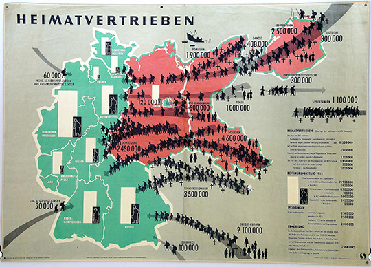 „Heimatvertrieben“, Schulwandbild
1954

